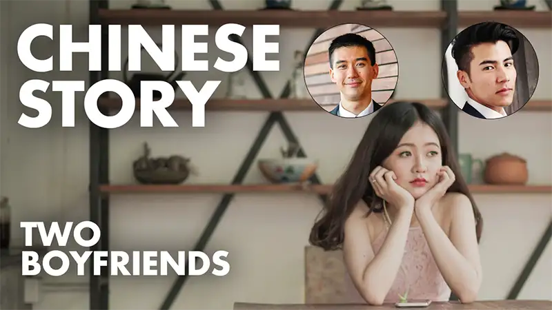 an thumbnail for one of the chinese stories included in this course titled two boyfriends
